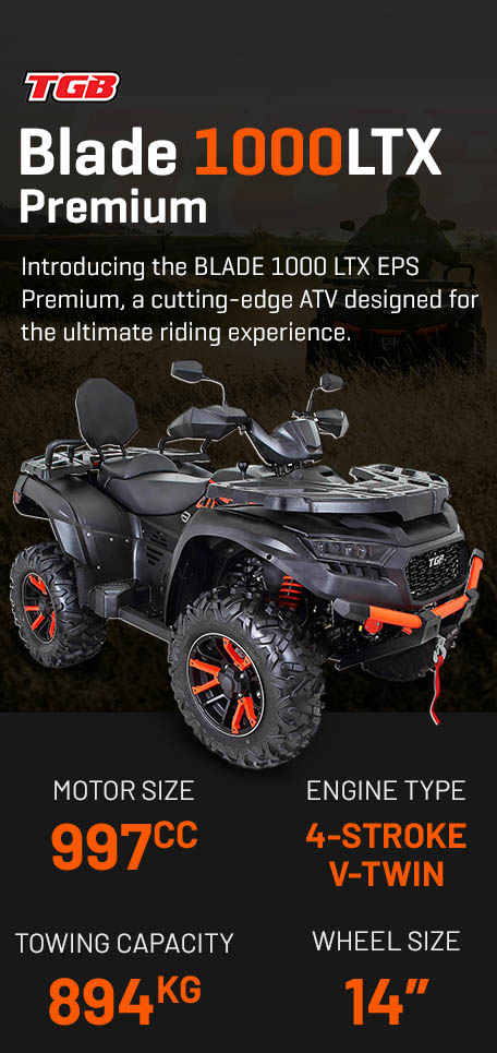 TGB Blade 1000LTX Premium Black/Orange