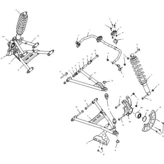 FRONT SUSPENSION ASSY