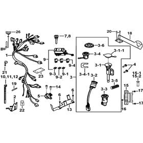 WIRING HARNESS & LOCKS