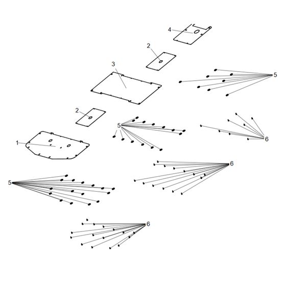 BOTTOM PLASTIC PARTS