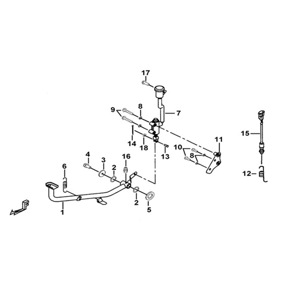 BRAKE PEDAL