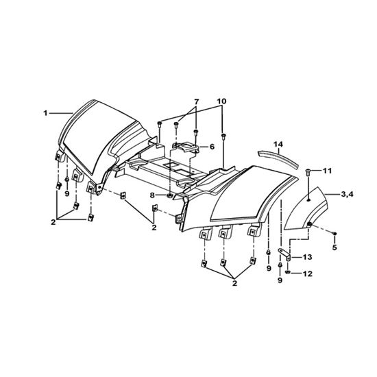 REAR BODY COVER
