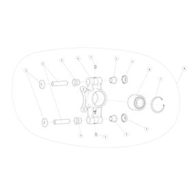 REAR RIGHT WHEEL BEARING & HUB