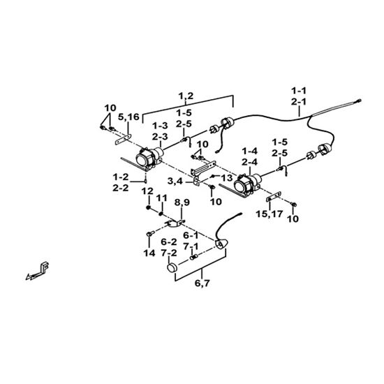HEAD LAMP ASSY - BEFORE 003766