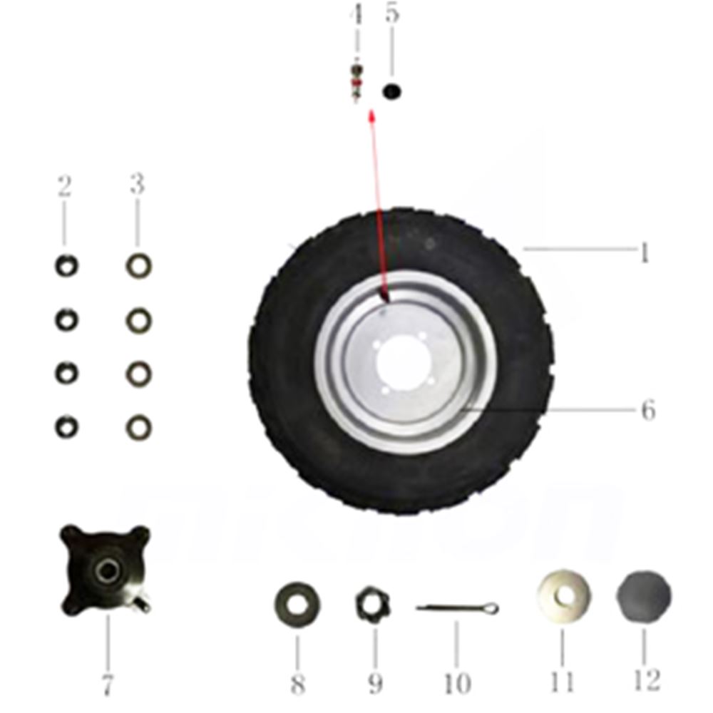 FRONT WHEELS