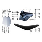 SEAT & FUEL TANK