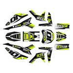 125R STICKER SET