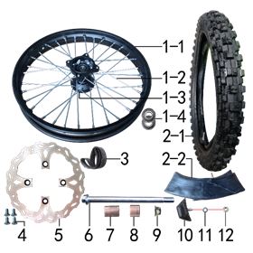 FRONT WHEEL ASSY