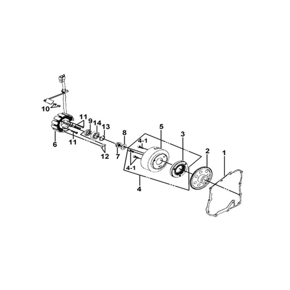 AC GEN FLYWHEEL