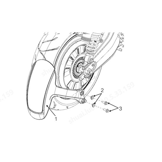 Rear Fender Assembly