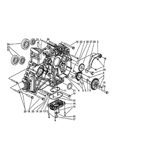 R CRANK CASE
