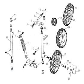 FRONT WHEEL ASSY