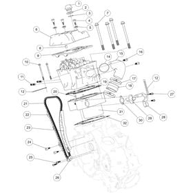CYLINDER AND CYLINDER HEAD