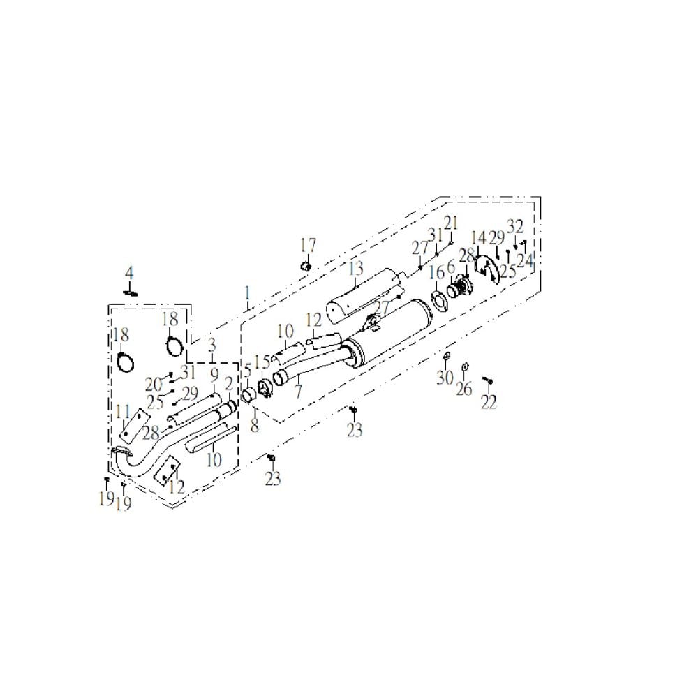 EXHAUST MUFFLER