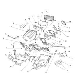 INTERNAL RUBBER AND PLASTIC PARTS
