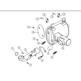 EXHAUST ATV6 S