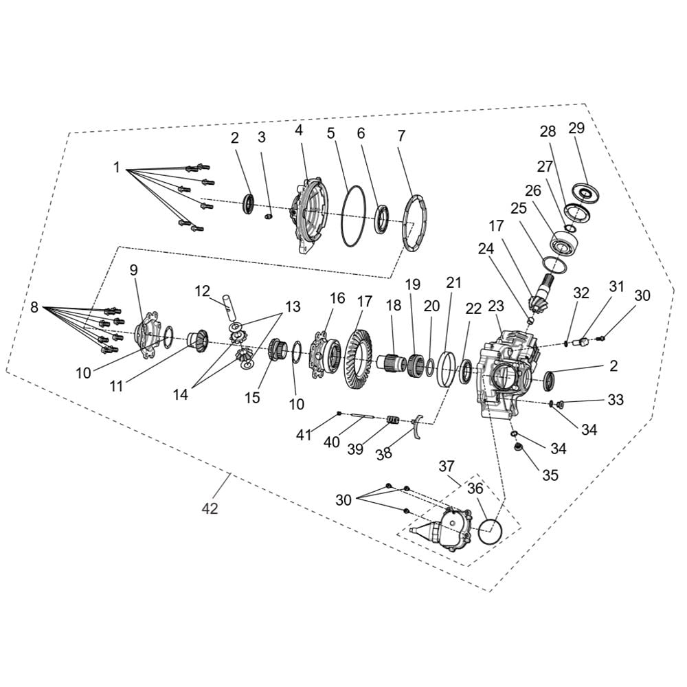 FRONT AXLE ASSEMBLY