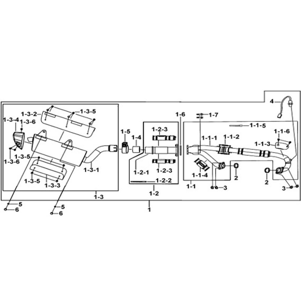 MUFFLER ASSY.(FOR EURO 5)