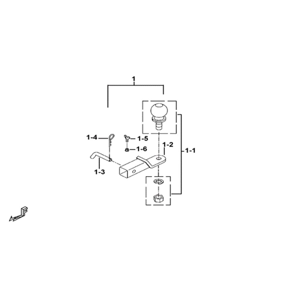 TRAILER HITCH ASSY