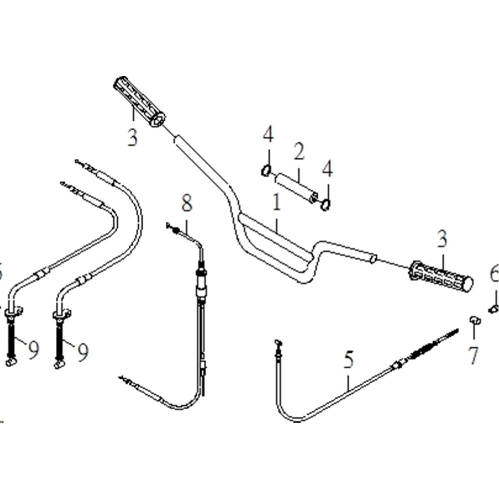 HANDLEBAR & CABLES