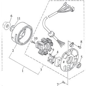 Stator & Flywheel