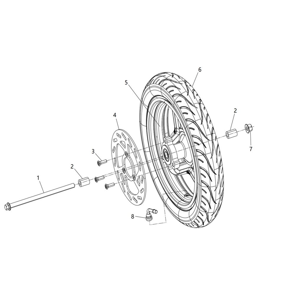 FRONT BRAKE ASSEMBLY