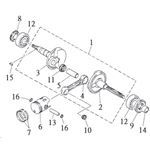 CRANKSHAFT & PISTON
