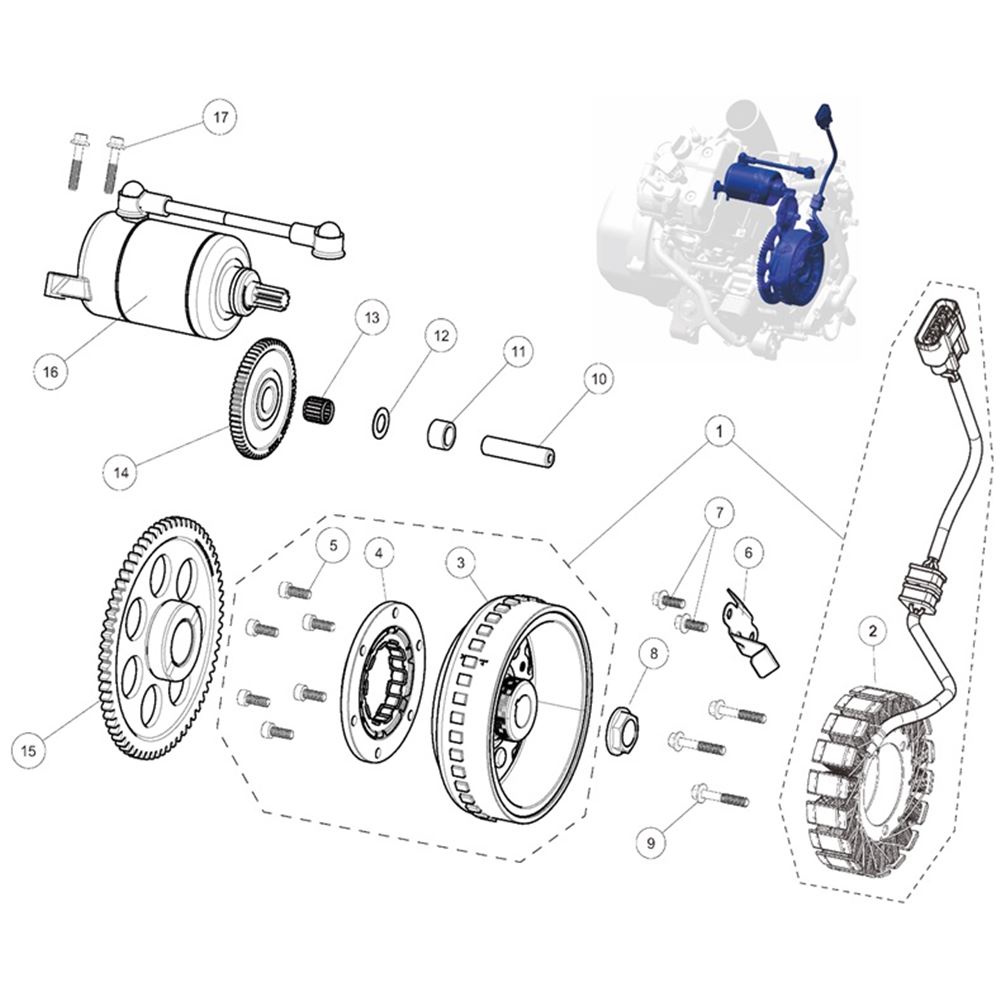 ALTERNATOR & STARTER MOTOR