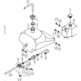 Fuel & Oil Tank