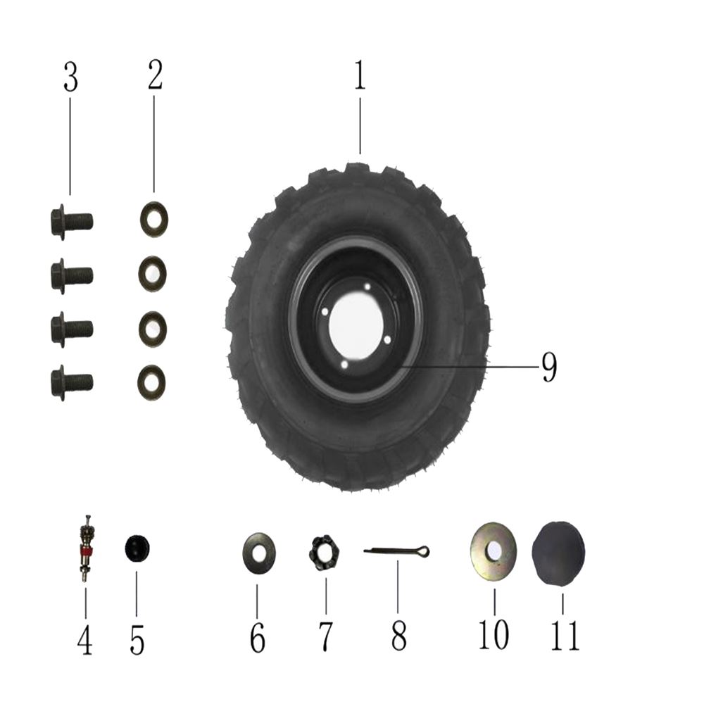 FRONT WHEELS