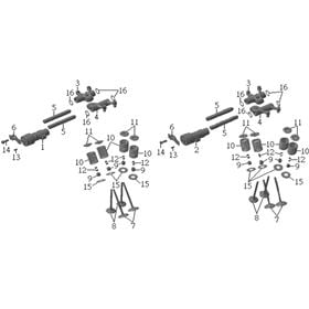 Camshaft, Valves