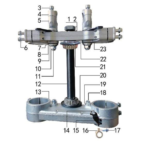 TRIPLE CLAMP