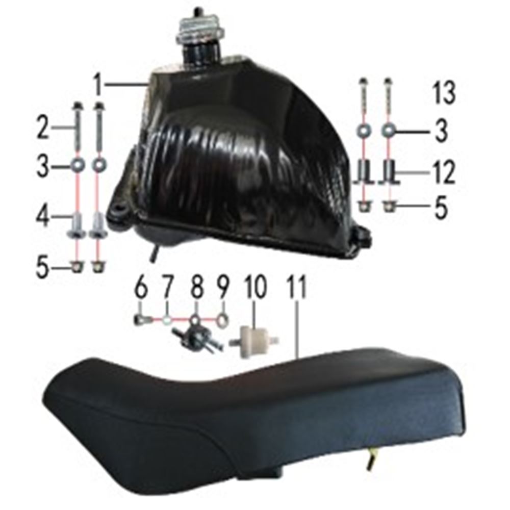 Tank and Seat