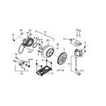 MOTOR STARTING、FLYWHEEL MAGNETO、ECU