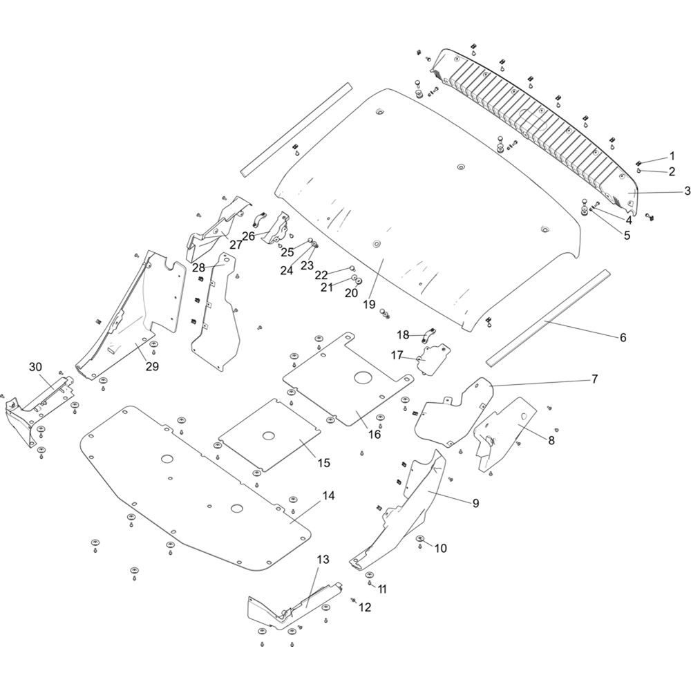 EXTERNAL PLASTIC PARTS