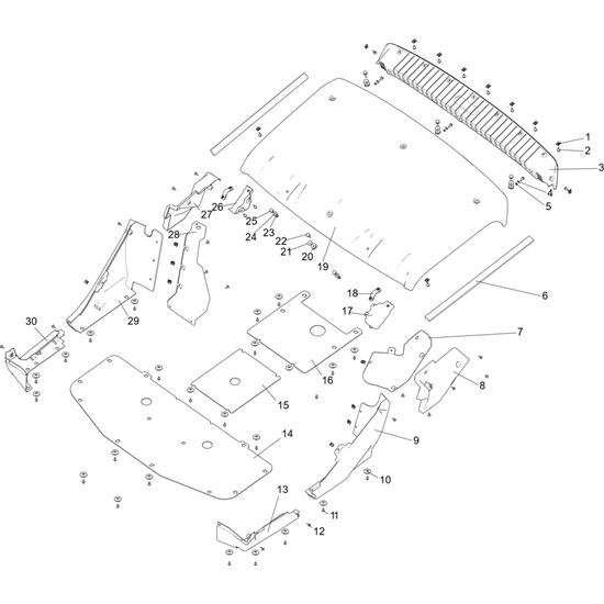 EXTERNAL PLASTIC PARTS