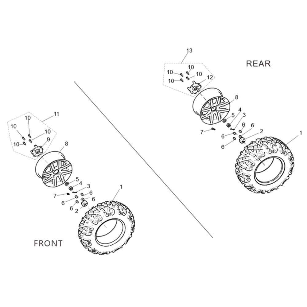 ALUMINIUM RIM EU 30 INCH