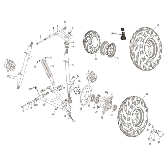 FRONT WHEELS