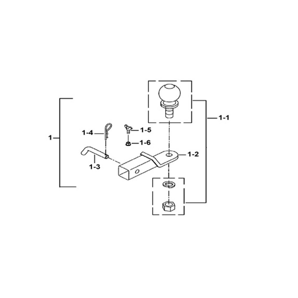 TRAILER HITCH ASSY