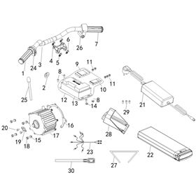 10TEN MX-E ELECTRICAL PARTS