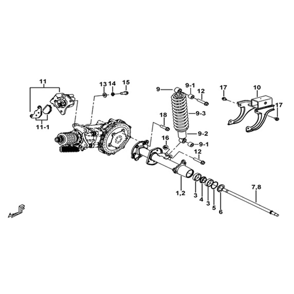REAR AXLE