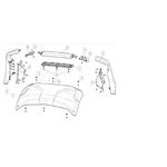 REAR UPPER RUBBER AND PLASTIC PARTS