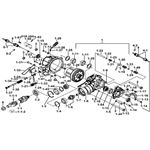 FRONT DIFFERENTIAL ASSY.(FOR LOCK)
