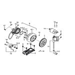MOTOR STARTING、FLYWHEEL MAGNETO、ECU