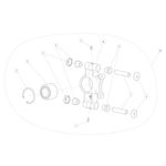 REAR LEFT WHEEL BEARING & HUB