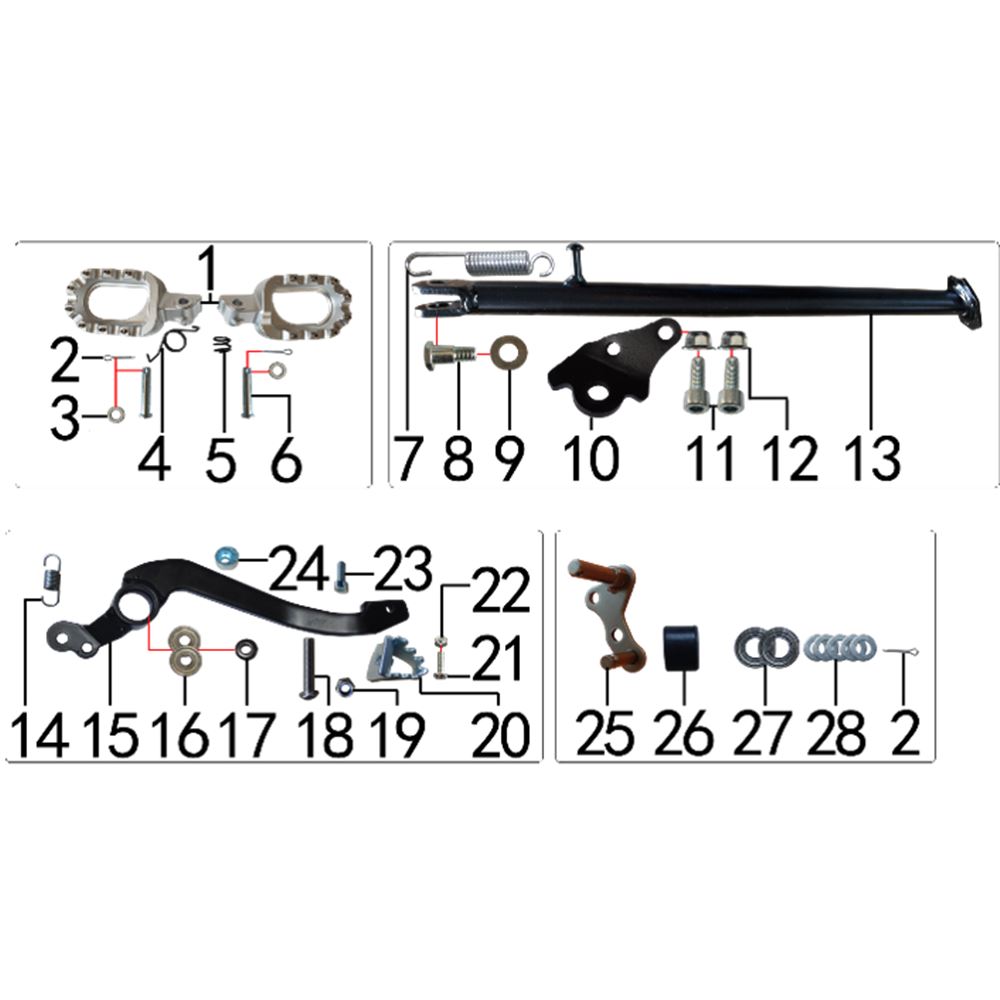 FRAME SPARE PARTS