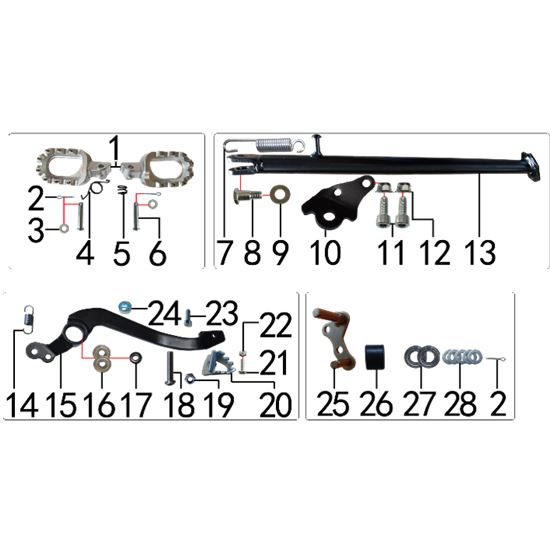 FRAME SPARE PARTS