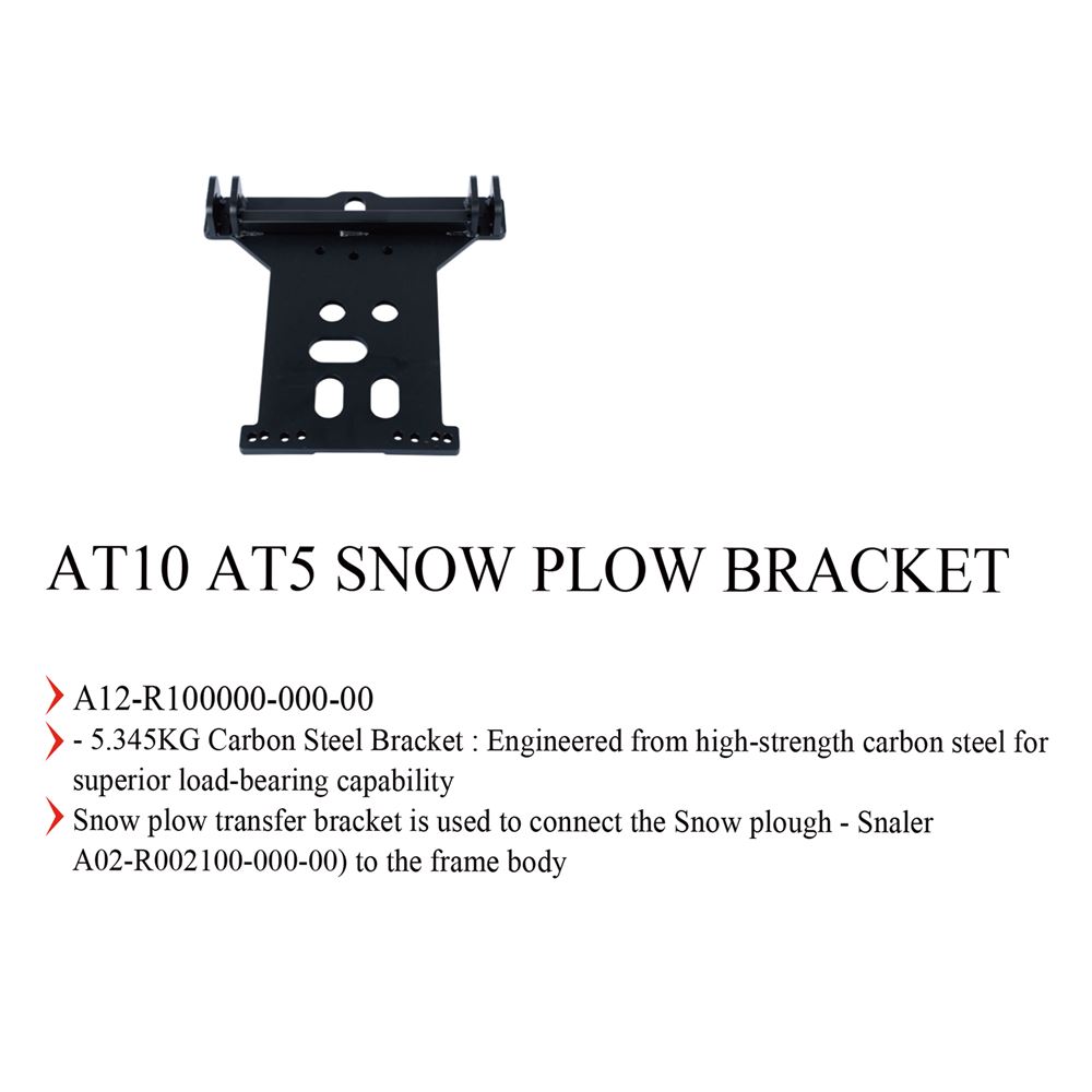 AT10 AT5 SNOW PLOW BRACKET