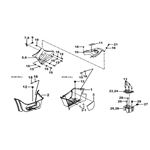 FOOTBOARD & TANK PLASTIC