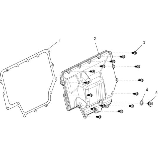 OIL PAN SUB-ASSEMBLY